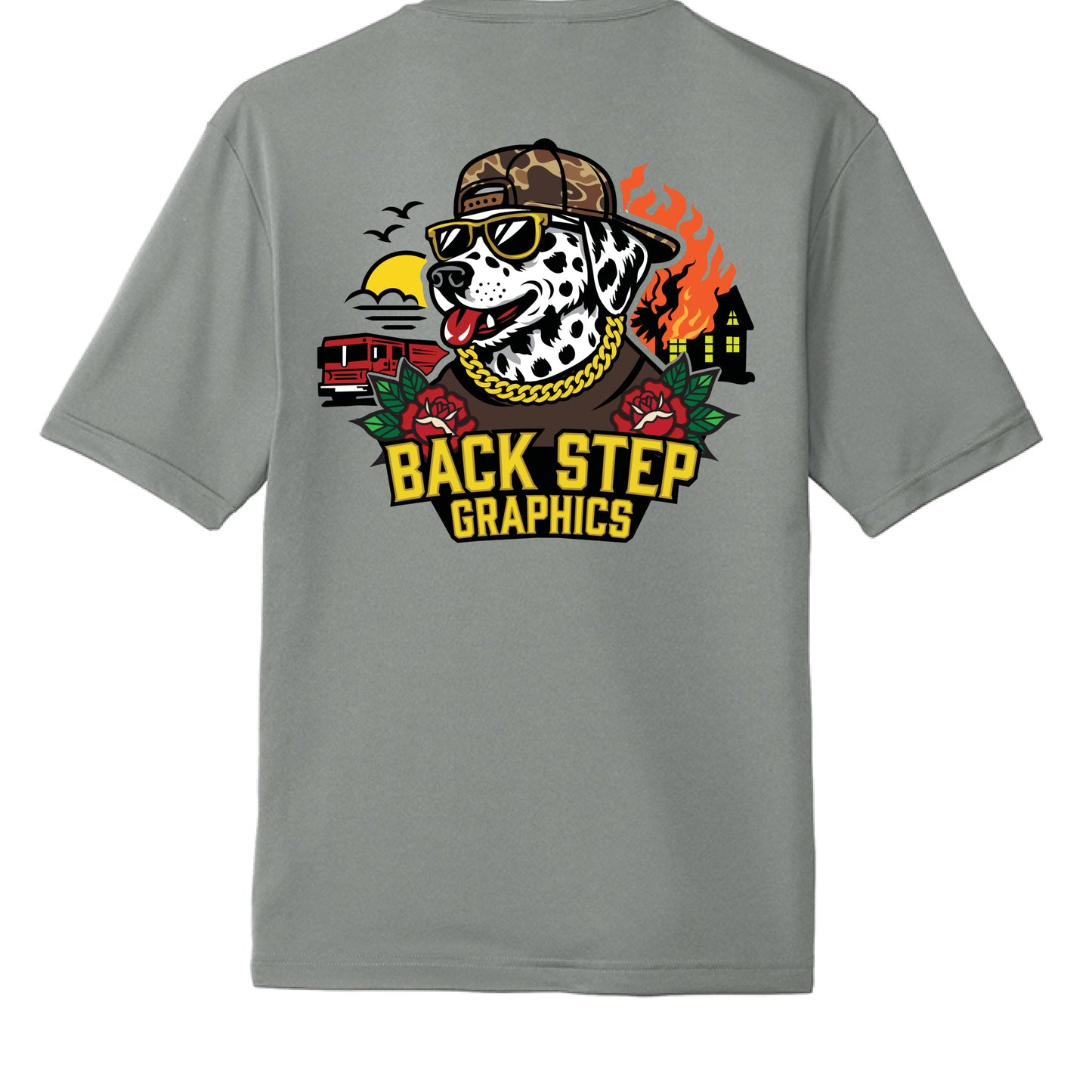 Grey Concrete - BACK